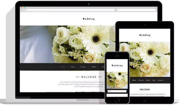 Создаем сайт свадебного агентства