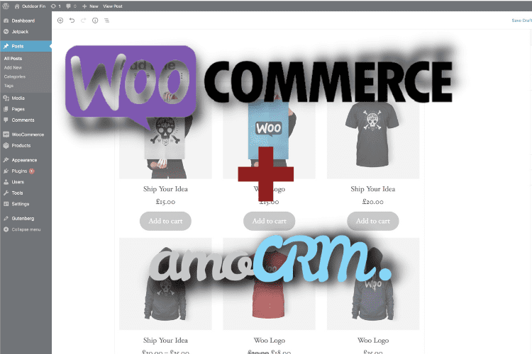 Интеграция AmoCRM и WordPress Woocommerce