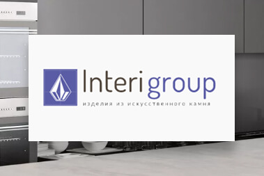 Сайт производителя товаров из искусственного камня InteriGroup