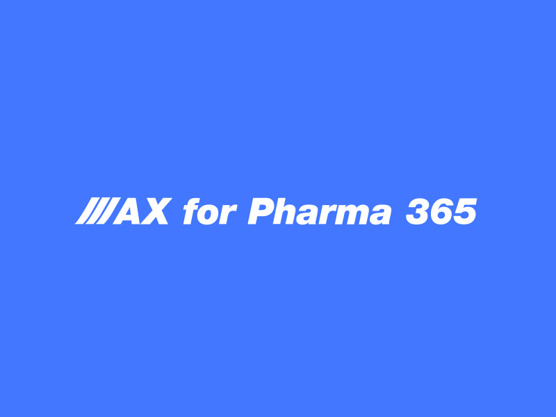 Сайт разработчика платформы AX for Pharma 365