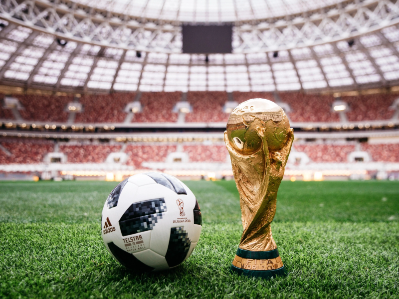 Промо-сайт к Чемпионату мира по футболу 2018